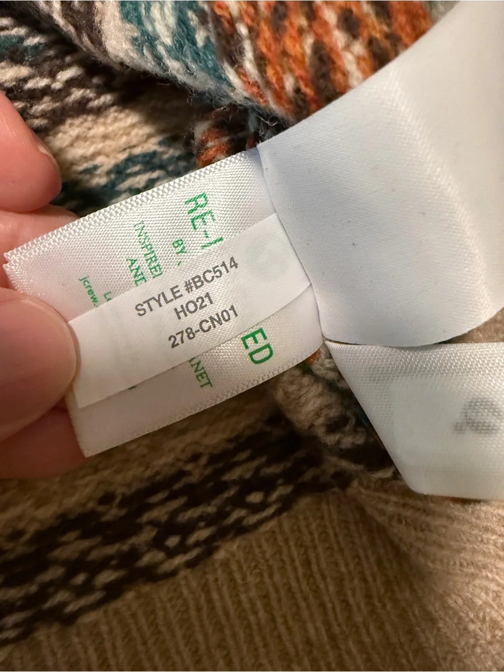 J. Crew wrap yourself